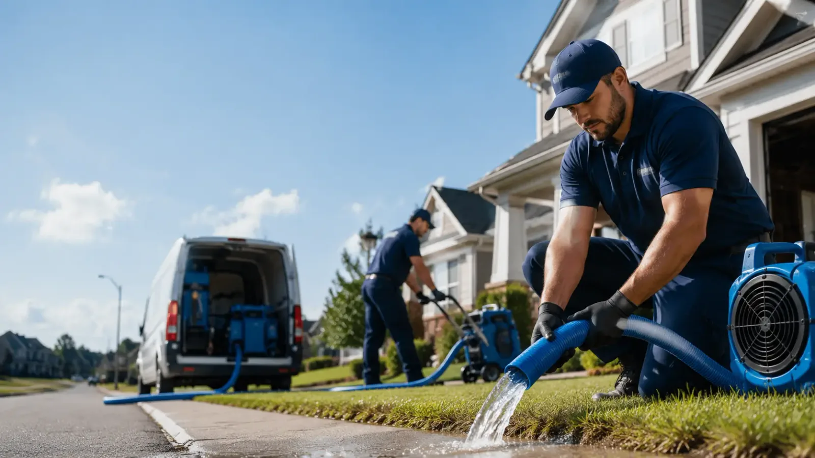 Flood Damage Restoration in Welcome, MD